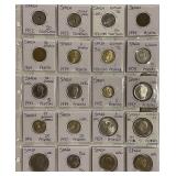 (20) Select 20th Century Spain Coins