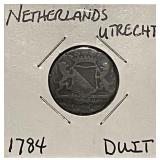 1784 Netherlands Duit - Utrecht