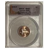 Cert. MS67 2009 Cent Prof. Life