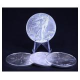 2026 US SILVER EAGLES 4 OZ FINE SILVER ONE MONEY