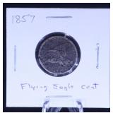 1857 FLYING EAGLE CENT