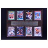 DENVER BRONCOS JOHN ELWAY 8-CARD PLAQUE