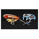 BALLON FEST PINS AND NOVELTIES COWBOY IS STERLING