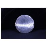 HAMMERED AND STAMPED COIN SILVER BLANK
