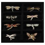 BUTTERFLY BROOCH VINTAGE COLLECTION  OF EIGHT