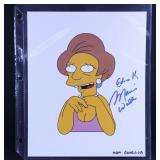 THE SIMPSONS MARCIA WALLACE AUTOGRAPHED PHOTO