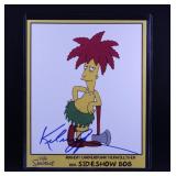 THE SIMPSONS AUTOGRAPHED PHOTO BY KELSEY GRAMMER