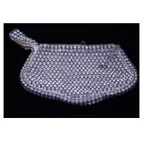 ROARING 20'S CZECH CRYSTAL HANDMADE CLUTCH