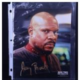 STAR TREK CAPTAIN BENJAMIN SISKO SIGNED PHOTO