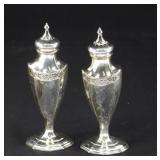 SILVER TONE SALT & PEPPER