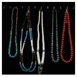 SEMI PRECIOUS NATURAL STONE NECKLACES 2