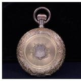 TRENTON GOLD TONE POCKET WATCH
