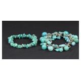NATURAL STONE SEMI PRECIOUS STRETCH BBRACELET 5