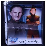 STAR TREK PHOTO SIGNED BY RENE AUBERJONOIS
