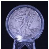 1942 LIBERTY WALKING HALF 90% SILVER