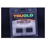 TRUGLO 2PC PICATINNY STYLE 1.0'' RISER MOUNT SCOPE