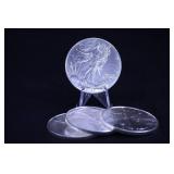 2026 US SILVER EAGLES 4 OZ FINE SILVER ONE MONEY