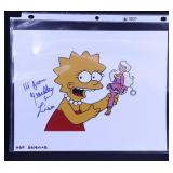 THE SIMPSONS YEARDLEY SMITH AUTOGRAPHED PHOTO
