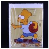 THE SIMPSONS MATT GROENING SKETCH & SIGNATURE