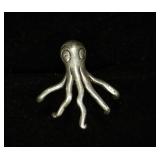 OCTOPUS PENDANT IN STERLING