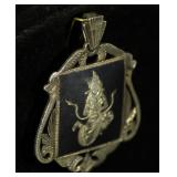 GODDESS MEKKALA STERLING PENDANT