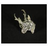 ANTELOPE HAT/LAPEL.... STERLING PIN