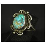 MORENCI TRUQUOISE SILVER RING