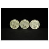 1964 KENNEDY HALVES 1.08 OZ SILVER