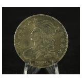 1829 CAPPED BUST SILVER HALF DOLLAR