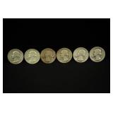 WASHINGTON QUARTERS 1.08 OZ SILVER