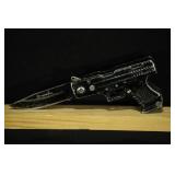 NOVELTY GUN KNIFE ABOUT 1.5' BLADE