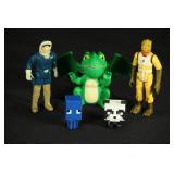 MIXED CHARACTER FIGURE LOT (5 PCS)