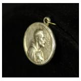 ST FRANCIS OF ASSISI STERLING PENDANT