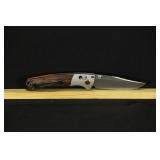 BENCHMADE S30V MINI CROOKED RIVER KNIFE