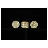 90% FRANKLIN DIMES 1 OZ SILVER