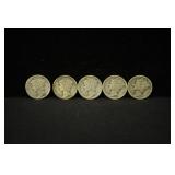 MERCURY DIMES VARIOUS YEARS
