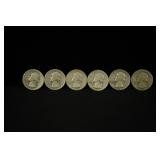 WASHINGTON QUARTERS 1.08 OZ SILVER