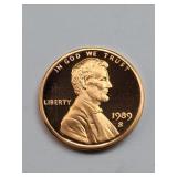 1989-S Proof Lincoln Penny