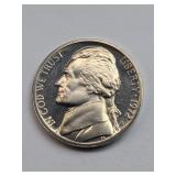 1972-S Proof Jefferson Nickel