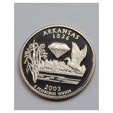 2003-S Clad Proof Washington Quarter