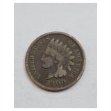 Partial Liberty 1900 Indian Head Penny