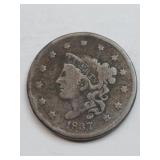 Full Liberty 1837 Large Cent