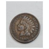 Full Liberty 1908 Indian Head Penny