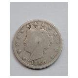 Semi-Key Date 1888 V-Nickel