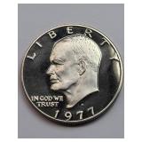 1977-S Clad Proof Ike Dollar