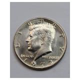 Mint State 1972 Kennedy Half Dollar