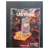 5 Grams .999 Fine Silver Las Vegas Bar