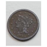 Full Liberty 1845 Large Cent