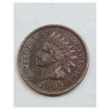 Full Liberty 1902 Indian Head Penny
