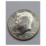 BU 1984 Kennedy Half Dollar